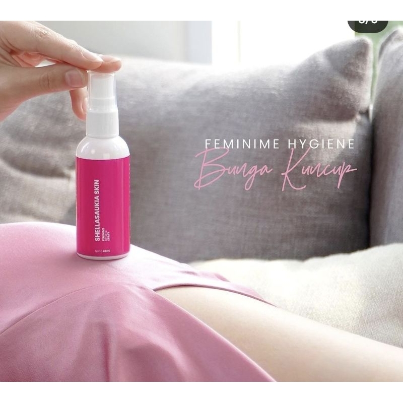 SPRAY BUNGA KUNCUP FEMINIM HYGINE by SHELLA