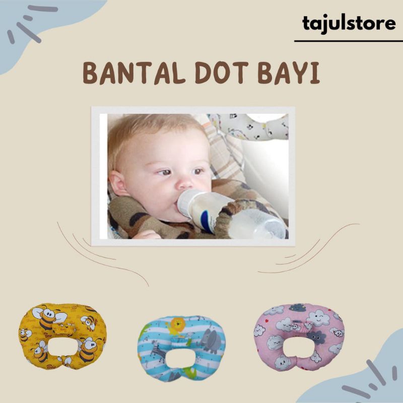 [rumahbayipdg] Bantal dot susu bayi / bantal dot bayi / baby bottle holder