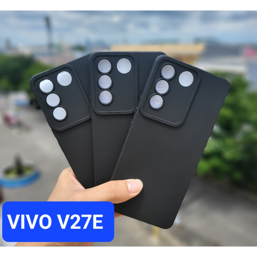 PROMO Case VIVO V27 / VIVO V27e / VIVO V27 PRO Case liquid / Case Clear / Case Fusion Shockproof / Case Black Matte Protect Camera