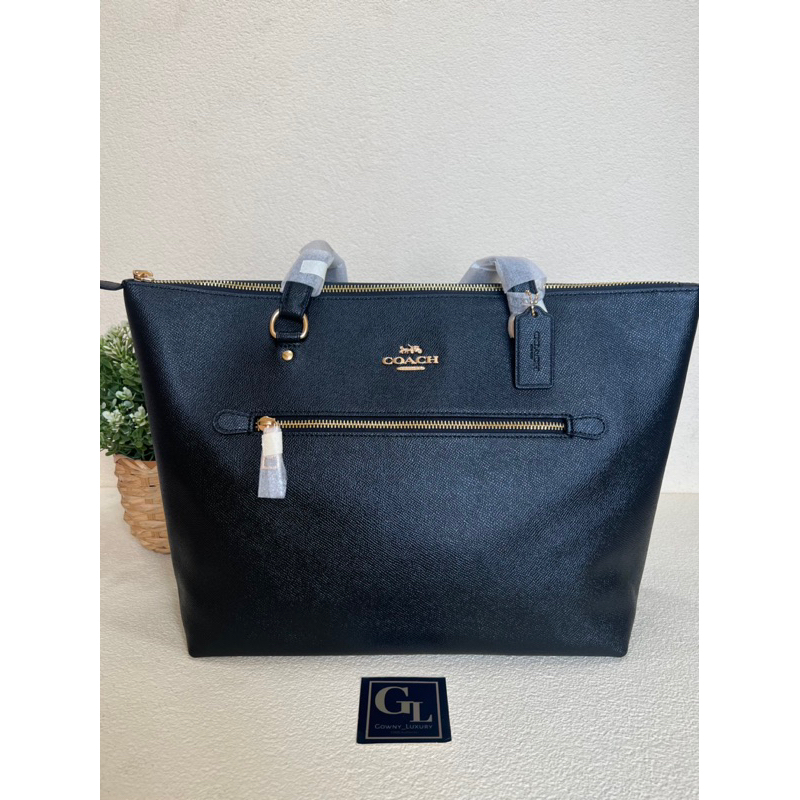 Coach gallery tote bag in black