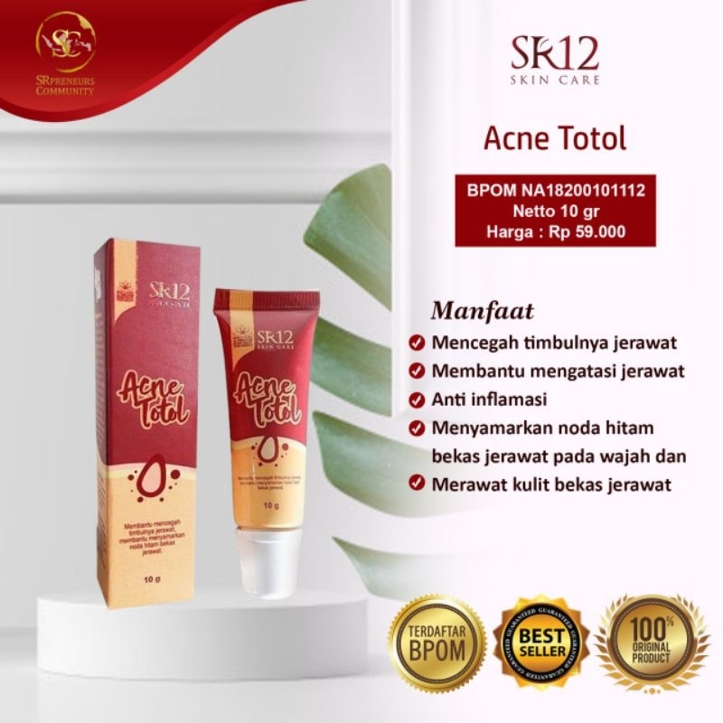 

acne Totol Sr12 / obat jerawat