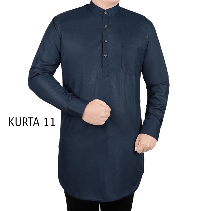 koko muslim pria kurta pakistan slimfit premium