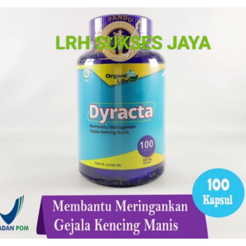 Dyracta obat herbal kencing manis diabetes