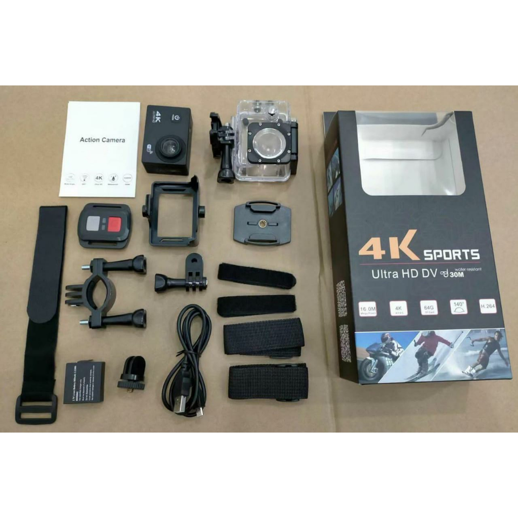 Kamera Video 4K Sports Ultra HD 1080P