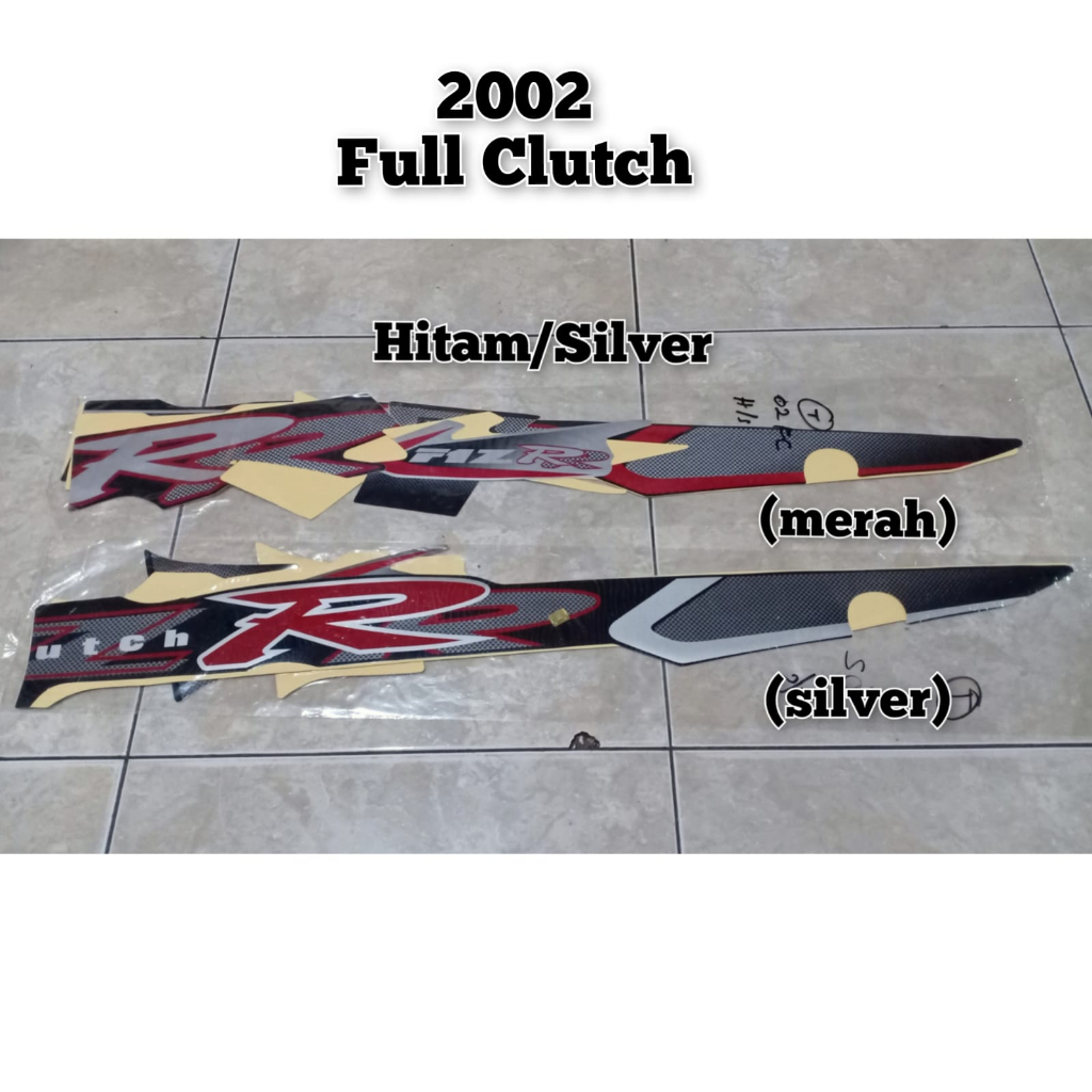 Striping stiker FIZR 2002 Full Clutch