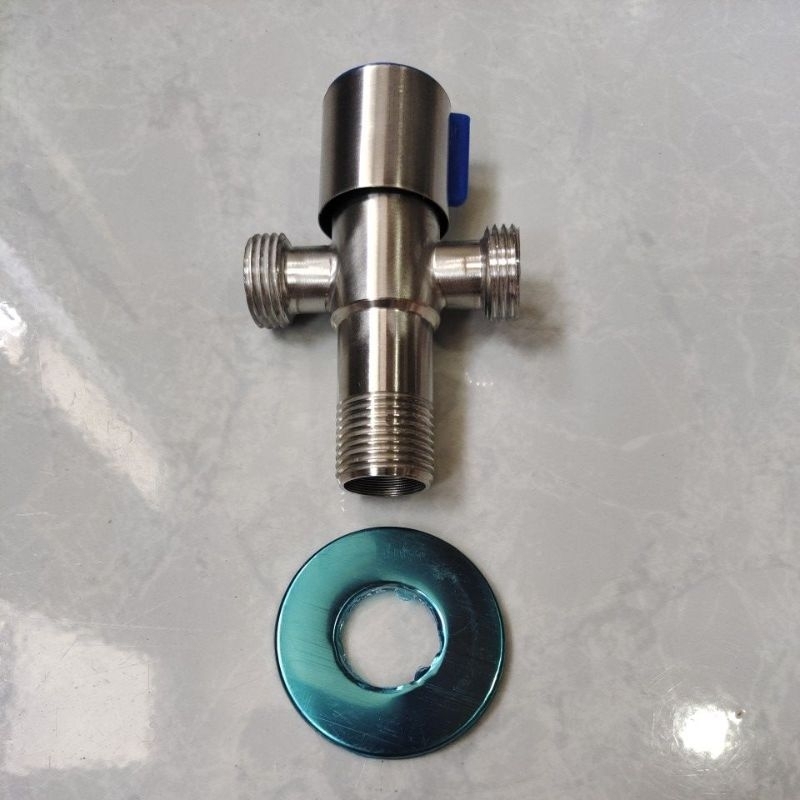 kran shower stenlees double KD028/ stop kran shower KD028