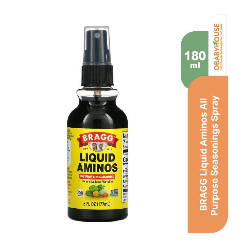 

Bragg Liquid Aminos All Purpose Seasonings Spray 177 ml