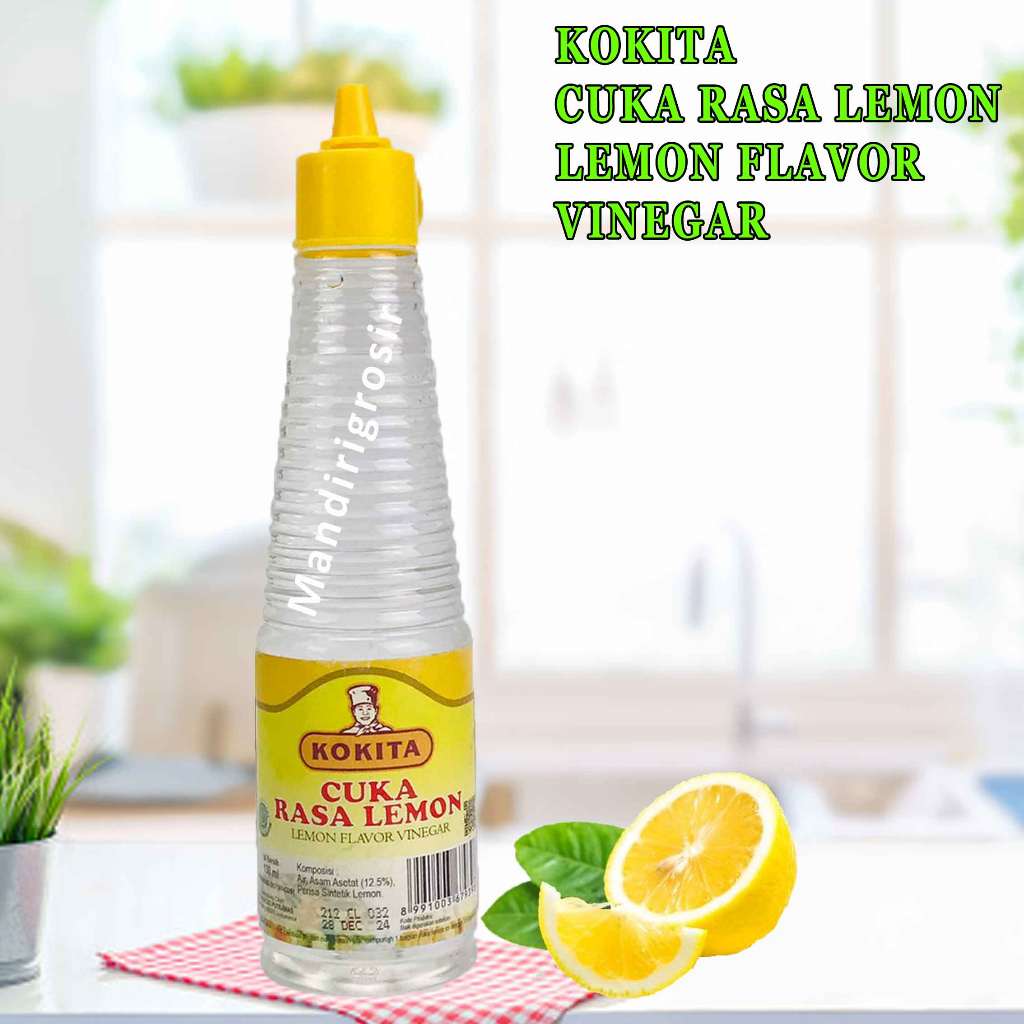 Cuka Rasa Lemon* Kokita* Lemon Flavor Vinegar* 130ml