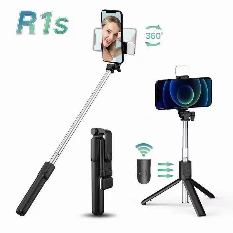 Trend-S03/K07/S03-S/R1-S/R1  SELFIE STICK INTEGRATED TRIPOD/ TONGSIS REMOTE BLUETOOTH