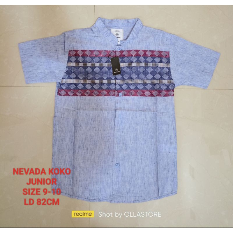 Baju Koko Nevada anak Junior branded original matahari