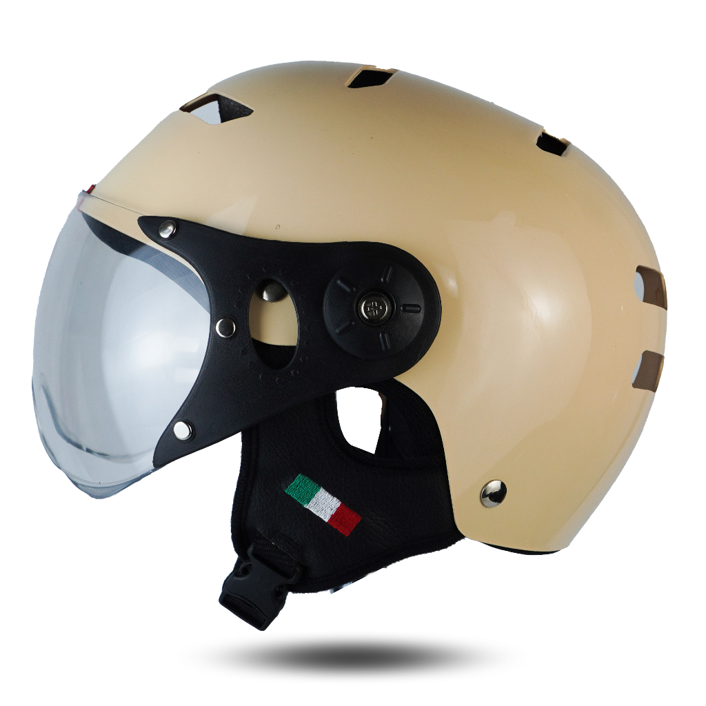 Helm Sepeda Motor Listrik Warna Pastel SNI