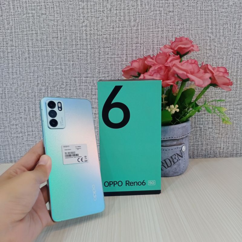 Oppo Reno 6 5G Ram/Rom 8/128 Second Original