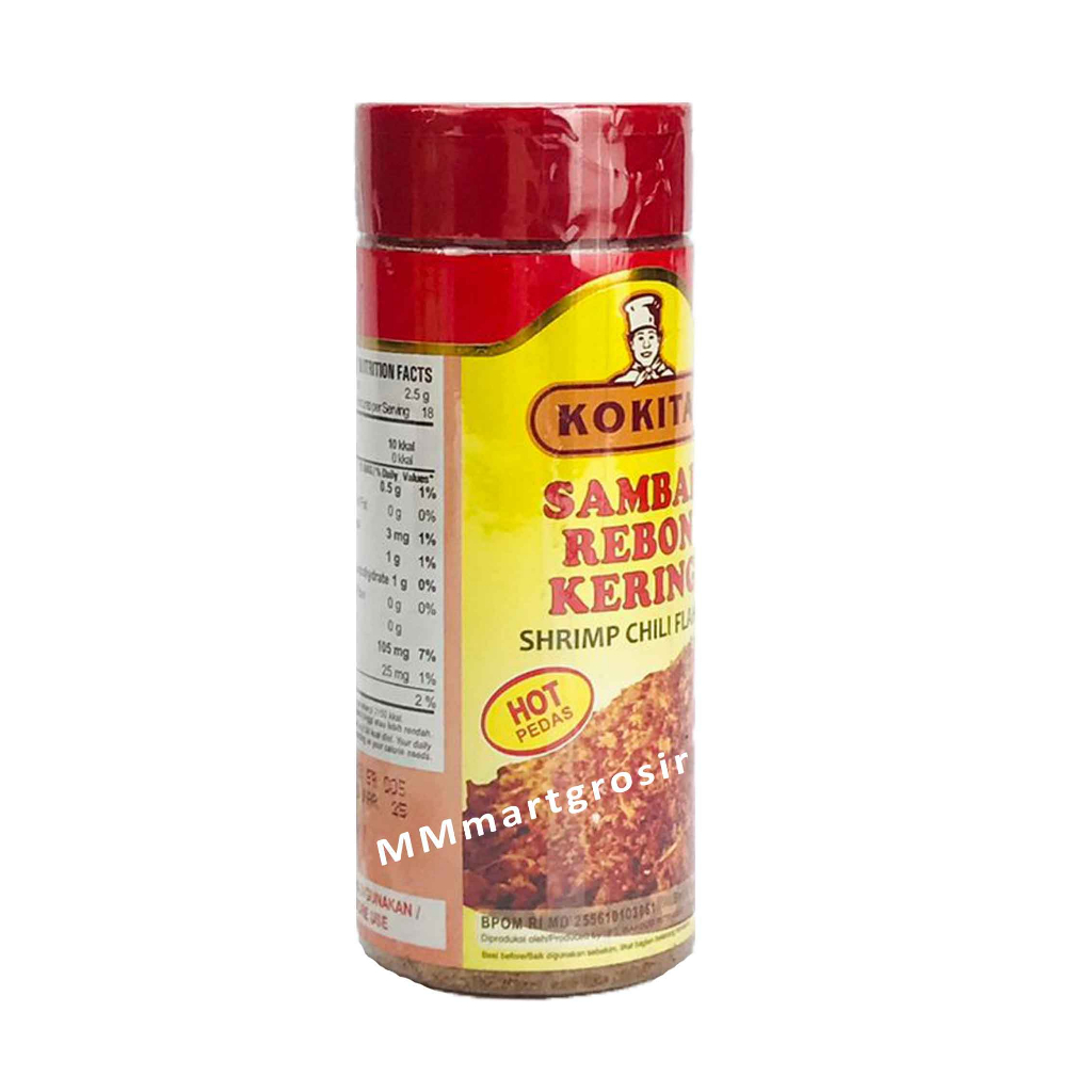 Kokita/ Sambal Rebon Kering/ Shrimp Chili Flakes/ 45gr