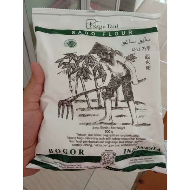 

[oddsolshop] pekanbaru/Tepung Sagu Tani 500GR 1/2KG Sago Flour Halal Bogor Indonesia