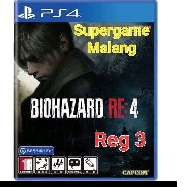 Re 4 Remake PS4 Biohazard Resident Evil Bio Hazard PS 4 Cd Game