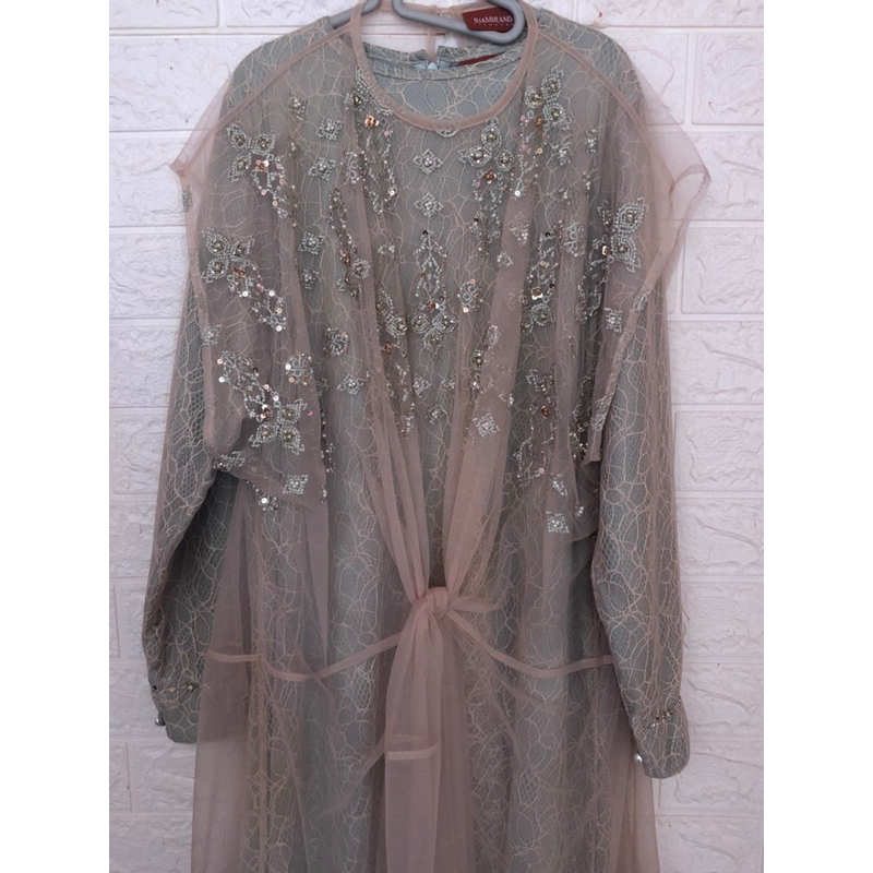 RIA MIRANDA SIGNATURE INDAK TUNIK sage green size S