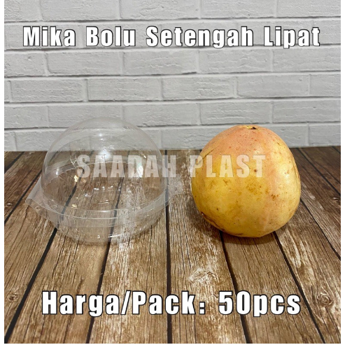 Mika Cup Cake Bahan Tebal / Mika Muffin Mini Cake Tart Box