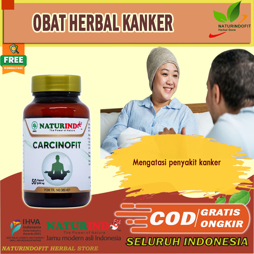 OBAT HERBAL KANKER PARU PARU OBAT KANKER SERVIKS PARU-PARU PROSTAT TUMOR HERBAL CARCINOFIT NATURINDO