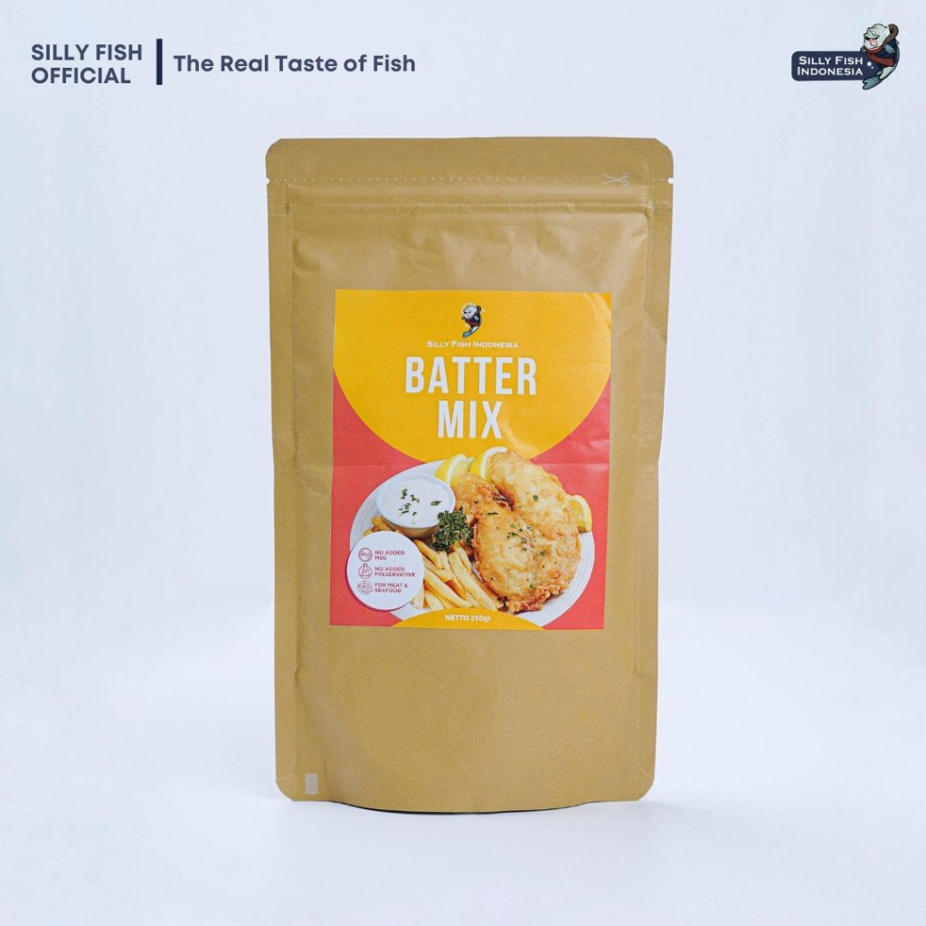 

Seafood Batter Mix 250 gr | Tepung Fish and Chip