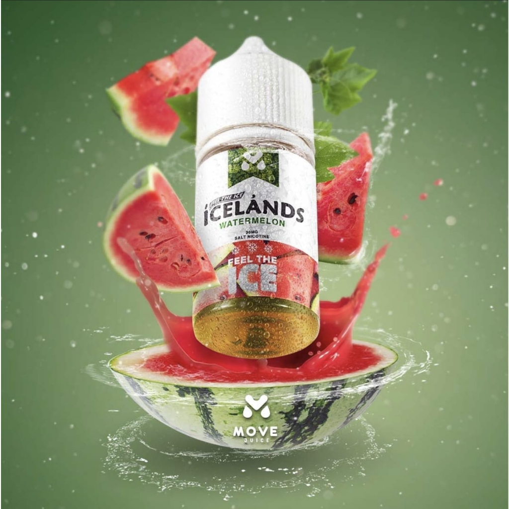 ICELAND WATERMELON 30 MILI SALTNIC