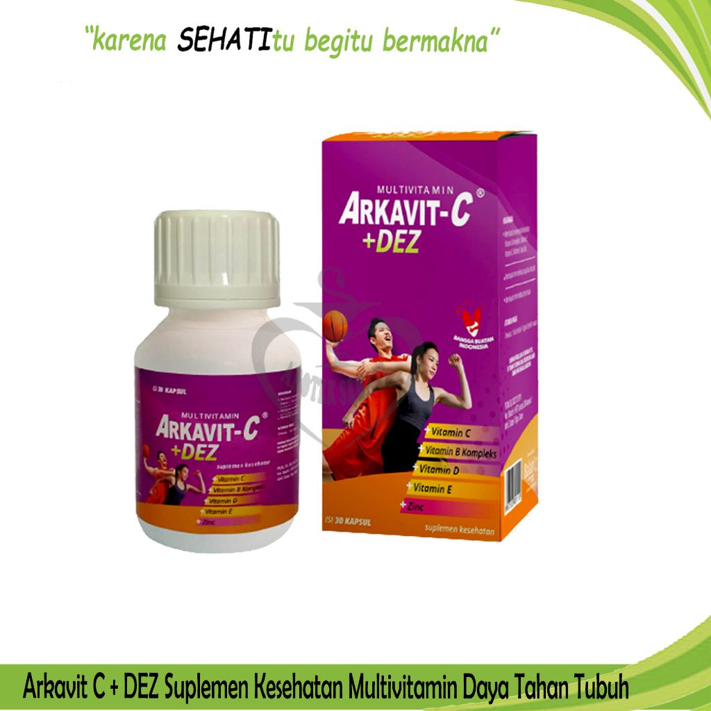 Arkavit Tablet Suplemen Kesehatan Multivitamin Daya Tahan Tubuh