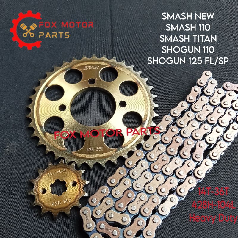 GEAR GIR SET GEAR GIR PAKET SMASH NEW SMASH TITAN SMASH 110 / GEAR PAKET SMASH NEW / GIR PAKET SMASH