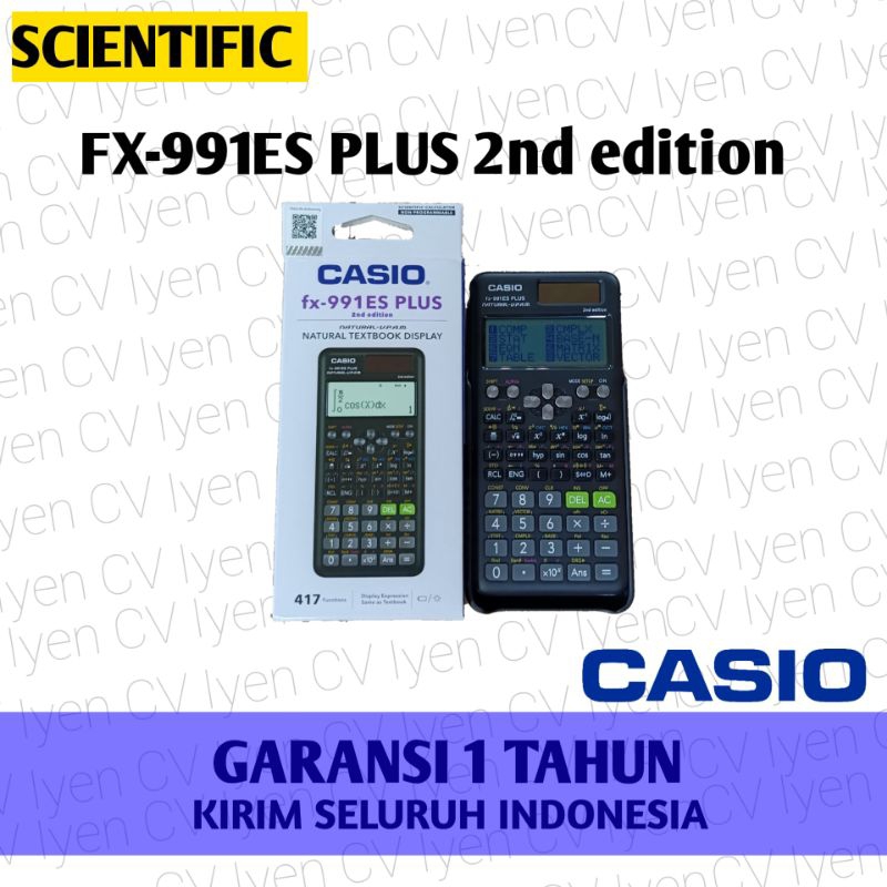 

kalkulator Scientific Casio FX-991ES PLUS / Casio FX 991ES Plus / casio fx 991es plus / kalkulator casio