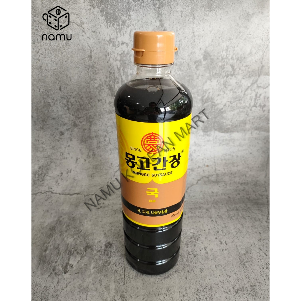 

Guk Ganjang 900ml Soy Sauce Gook Monggo - Kecap Asin Untuk Soup