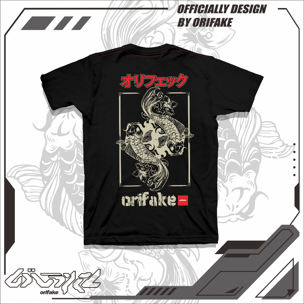 Orifake - T-SHIRT KOI FISH ORIGINAL 200gsm