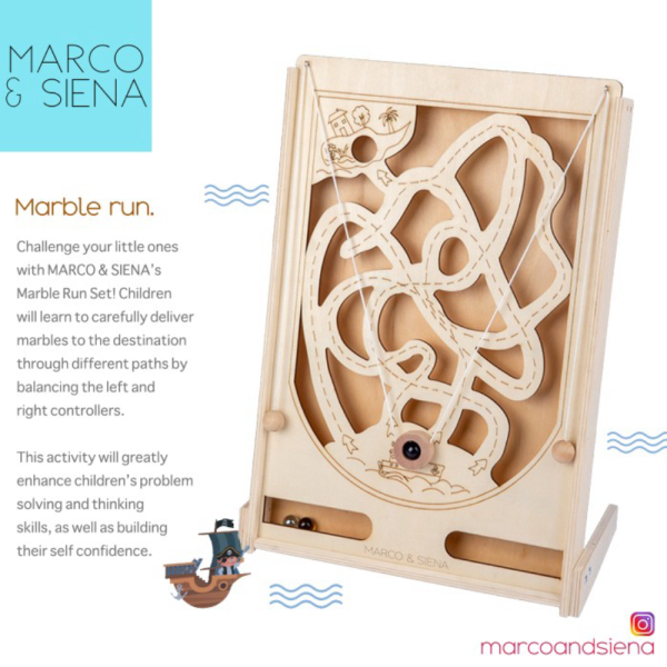 

Unik Mainan Anak Keseimbangan Labirin Kelereng MNS Marble Balancing Maze Berkualitas