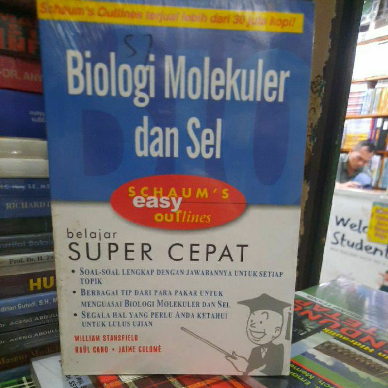 Biologi molekuler dan sel schaum s easy outlines.