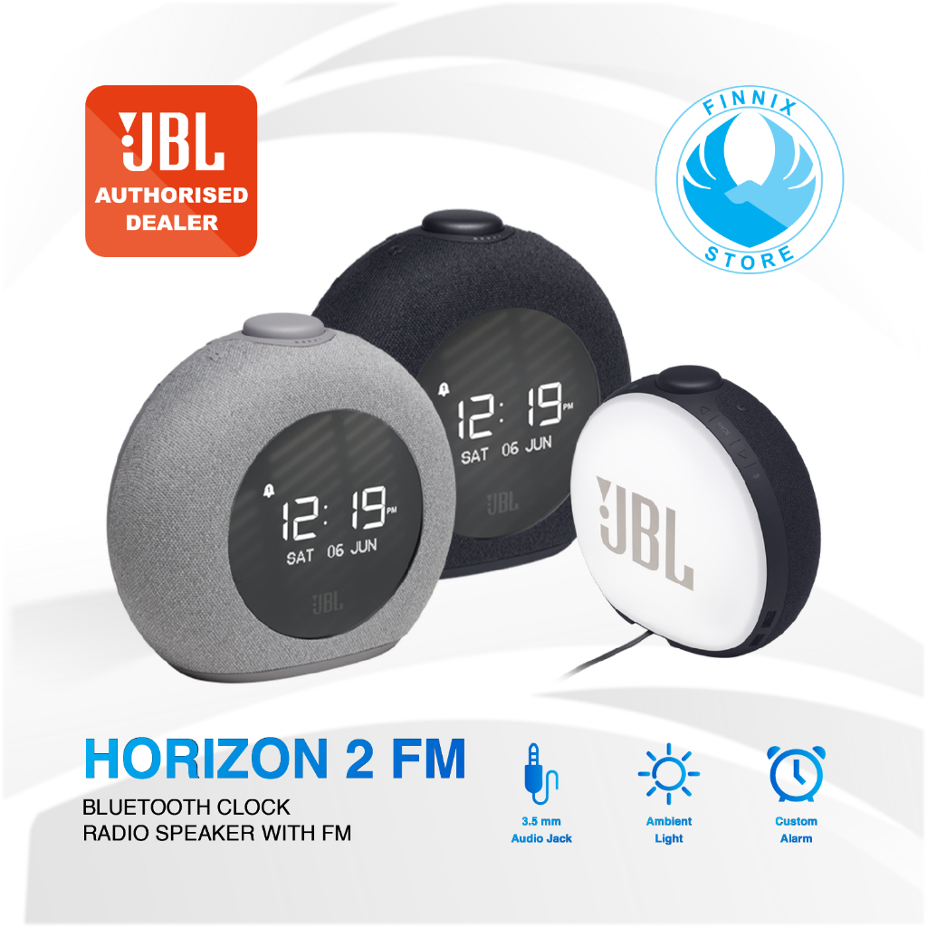 JBL Horizon 2 Bluetooth Speaker With FM Radio &amp; Clock - Garansi Resmi