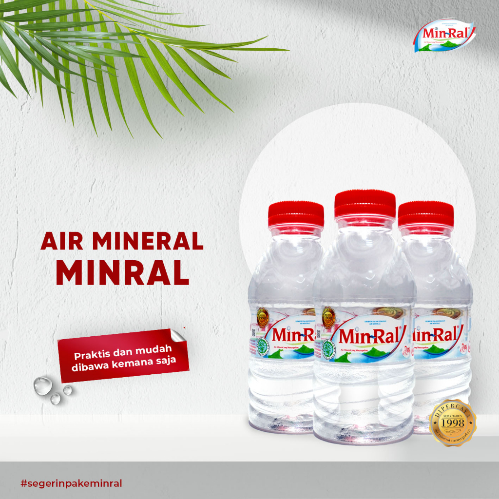 

Botol MINRAL 200Ml isi 24 botol