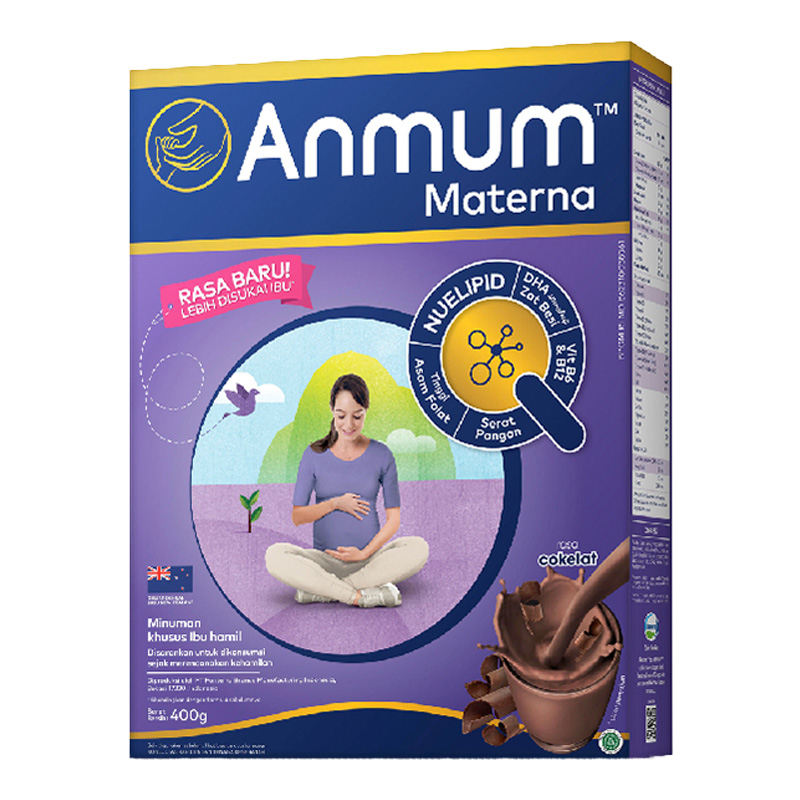 Anmum Materna Susu Ibu Hamil Cokelat 400 g