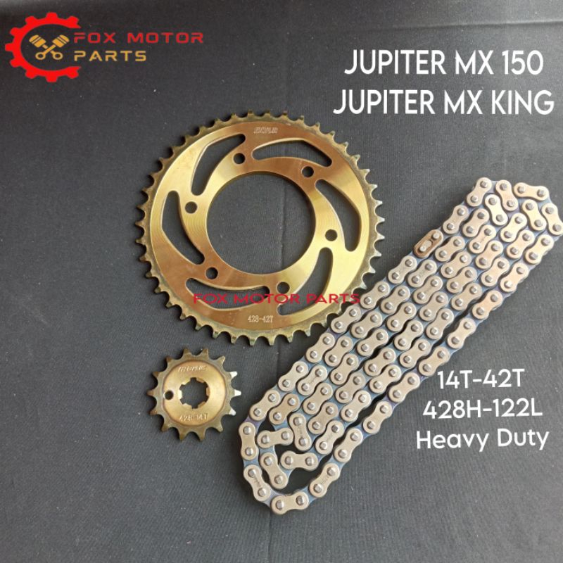 GEAR GIR SET GEAR GIR PAKET JUPITER MX 150 / GEAR PAKET JUPITER MX KING / gear paket mx king / GIR P