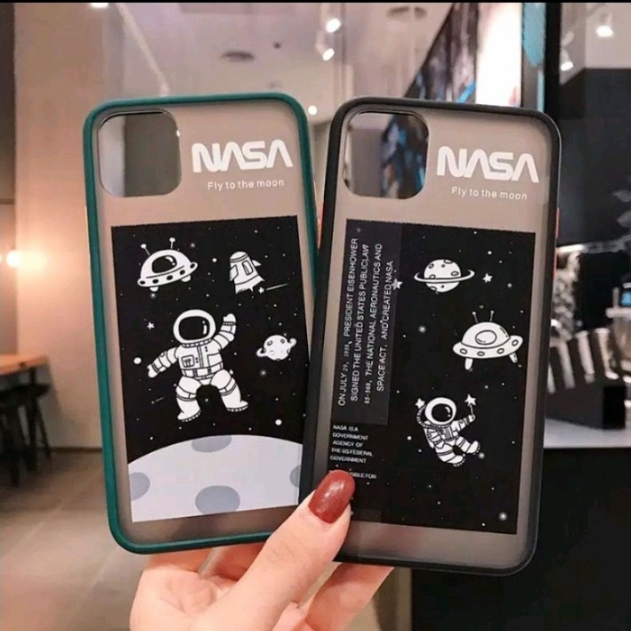 case hybrid bumper nasa astronaut vivo hitam y95