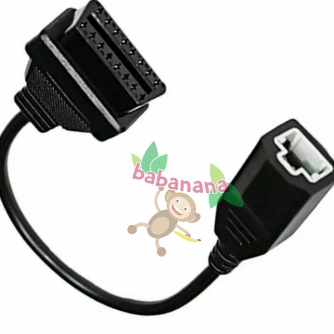 Kabel OBD Honda Mobil 16 to 3 pin Diagnostik Mobil Car Cable OBD2 OBDII OBD 2 OBD II Diagnostic Debug Error