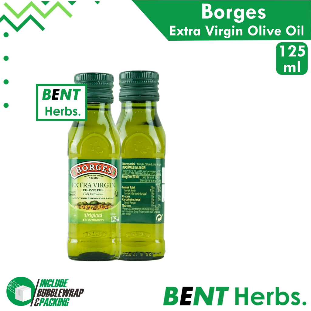 

Borges Extra Virgin Olive Oil 125 ml (Minyak Zaitun)