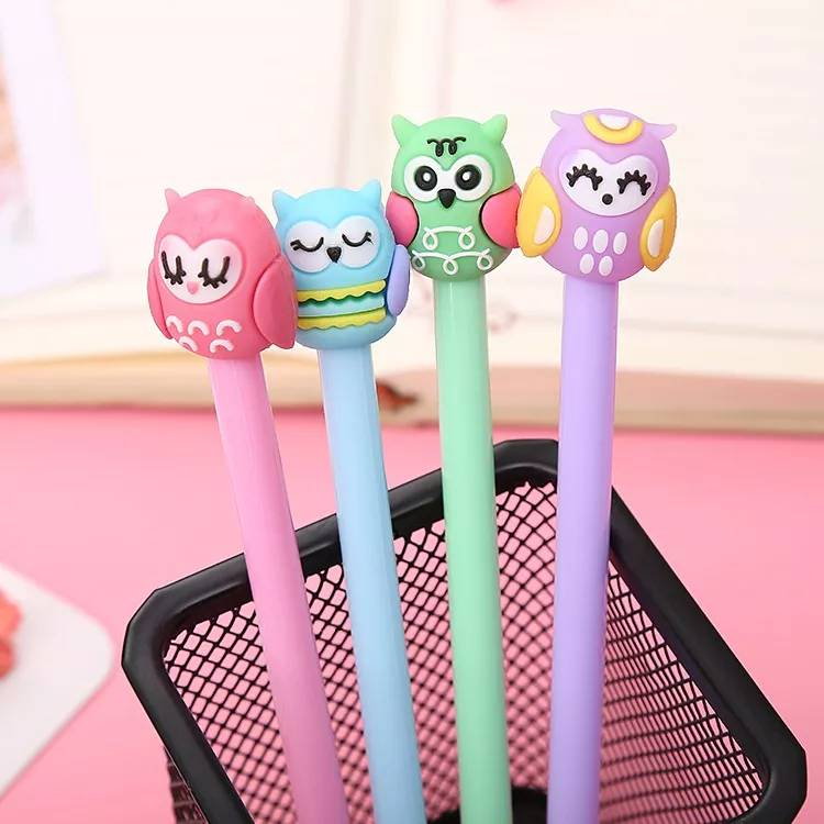 

BOLPEN KIDS MOTIF CUTE OWL WHALE UNICORN CAT / BOLPOIN ANAK MOTIF CUTE
