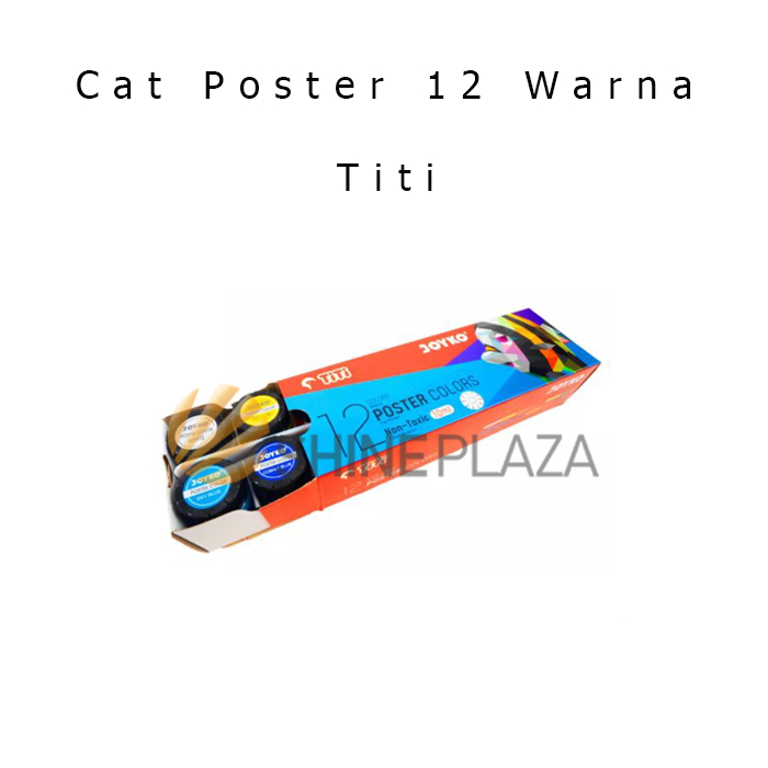 

Poster Color Cat Poster Joyko TiTi POC-10ML-12 Colors Set Isi 12 Pcs