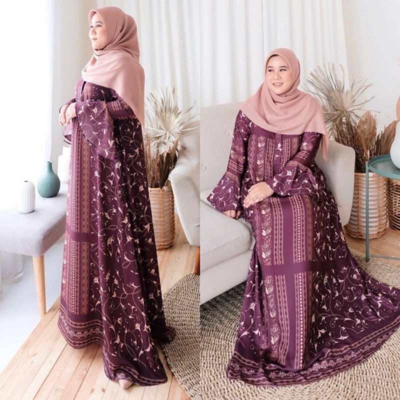 GAMIS RAYA SERIES | GAMIS BUSUI | DRESS KONDANGAN GAMIS DIOR SILK