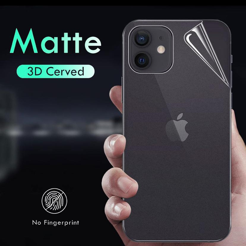 INFINIX SMART 7 SMART 6+ SMART 6 HD SMART 6 NFC Anti gores hydrogel belakang clear matte anti minyak skin garskin anti jamur pelindung belakang jamuran SMART 6 PLUS