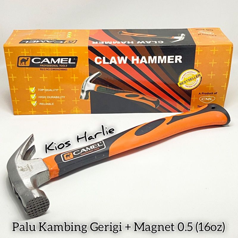 palu kambing gerigi, palu kambing gagang besi, Camel