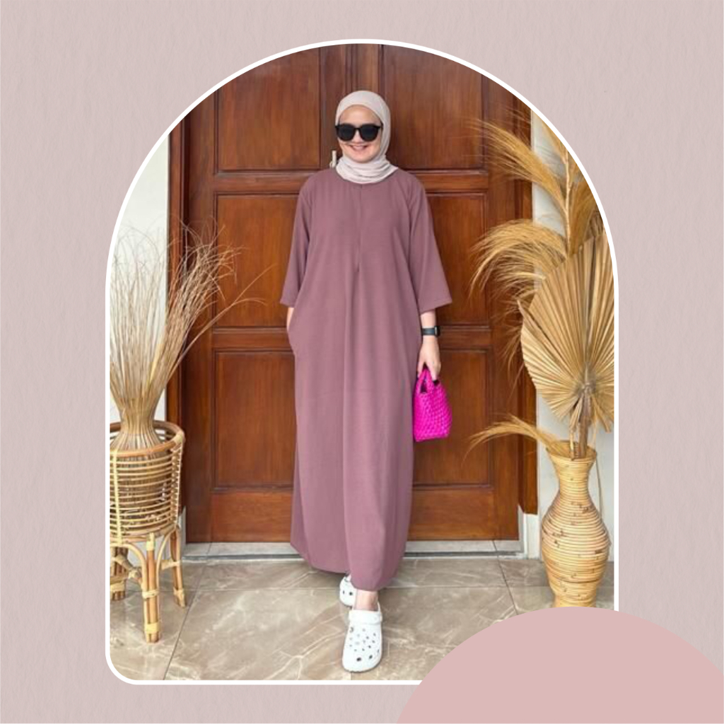 GAMIS CRINKLE AIRFLOW / GAMIS CRINKLE PREMIUM / DRESS GAMIS AIRFLOW