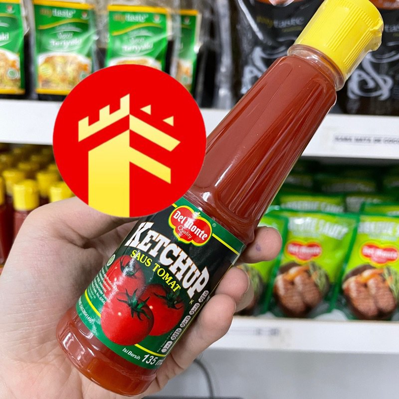 

DELMONTE TOMATO KETCHUP 135 ML BOTOL SAUS TOMAT SAOS TOMAT 135 ML