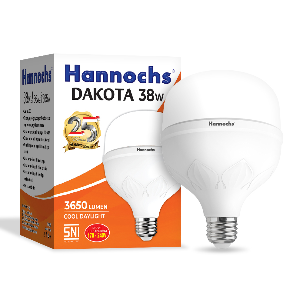 Lampu LED Hannochs Dakota LED Capsule 38 Watt Murah Bergaransi Harga Distributor