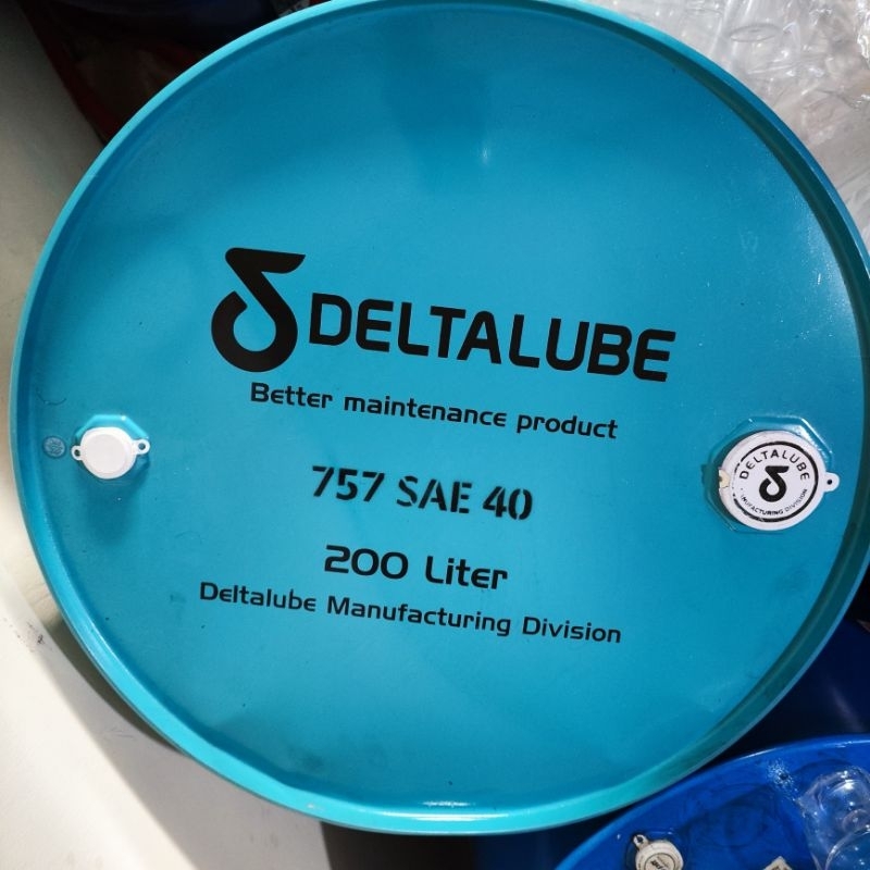 DELTALUBE 757 MULTIPURPOSE SAE 40 REPACK DARI DRUM