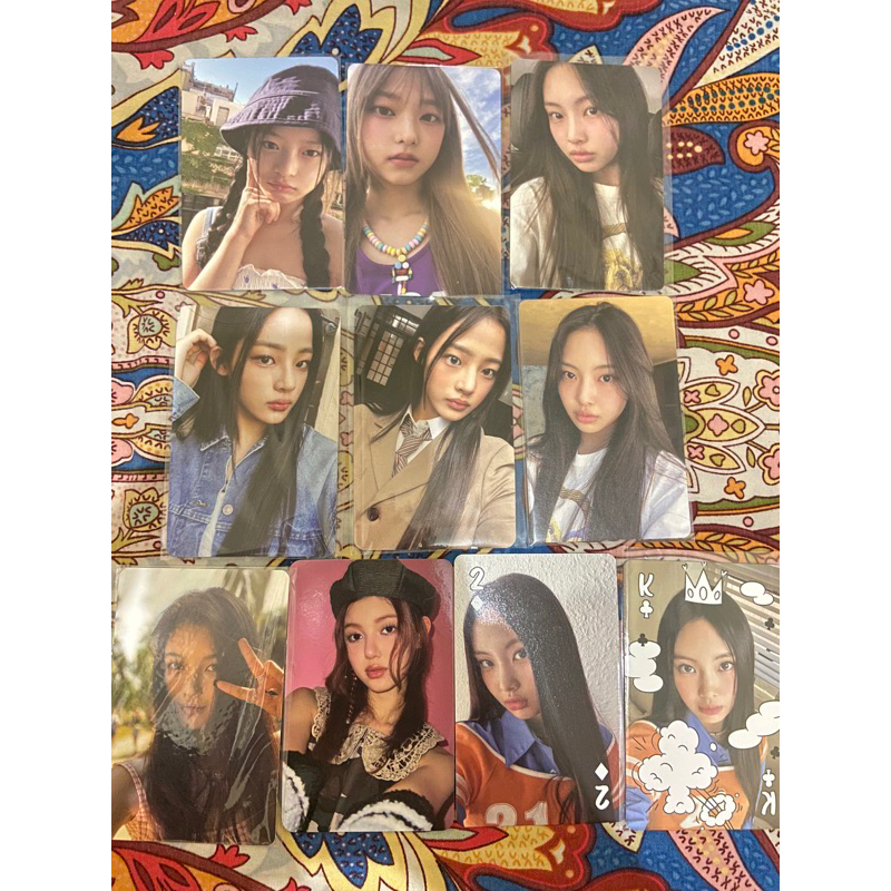 [READY] pc newjeans haerin cimol, hyein carseat, hanni bucket hat, minji, danielle