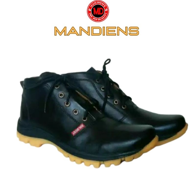 MANDIENS - SEPATU KULIT PRIA KASUAL B.29 - SEPATU BOOTS KULIT SAPI KASUAL - SEPATU KASUAL KULIT SAPI