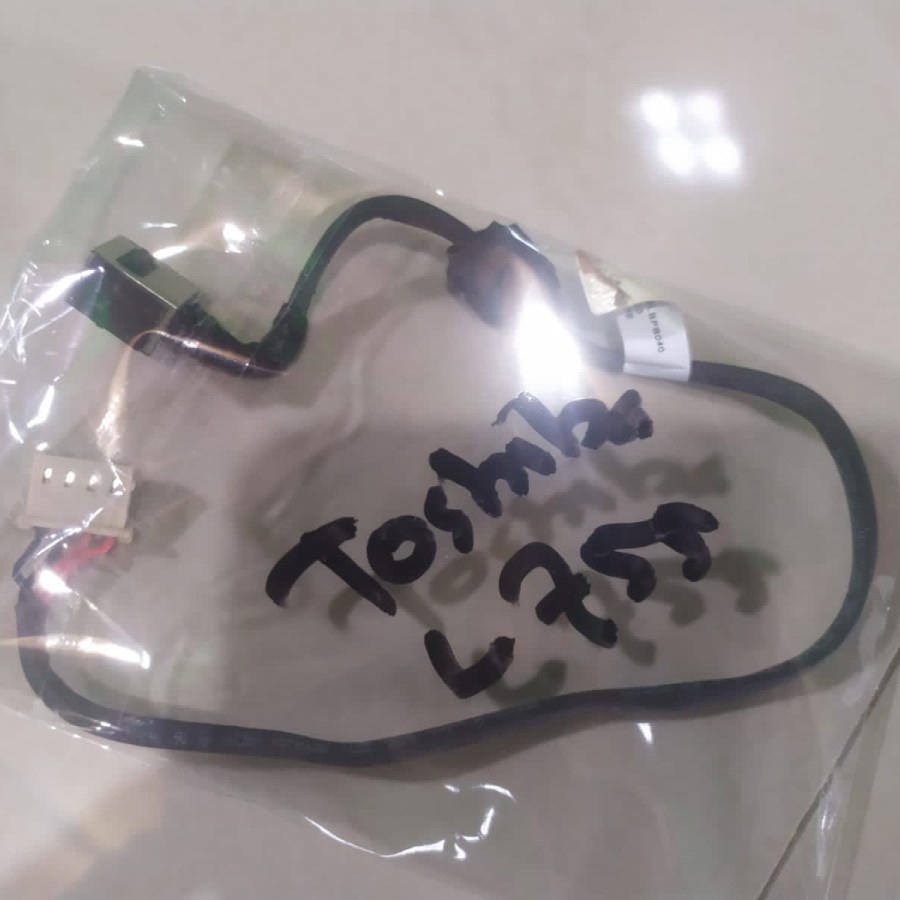 Kabel dc jack konektor laptop toshiba l755 l755d